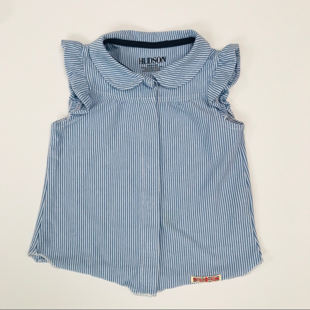 Hudson flutter sleeve top